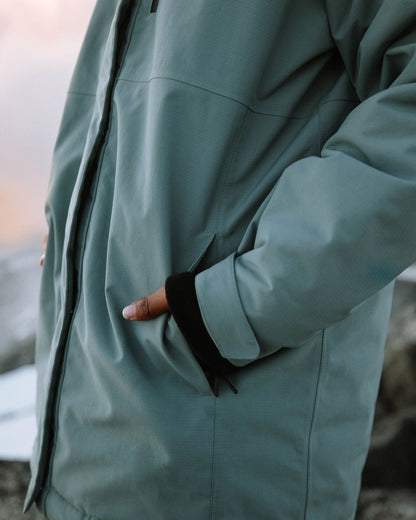 Cloudmont Waterproof Down Parka - Stormy Sea - Lifestyle