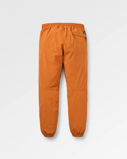 Sandstone Recycled Active Trail Jogger - Sunset Orange - Flatlay