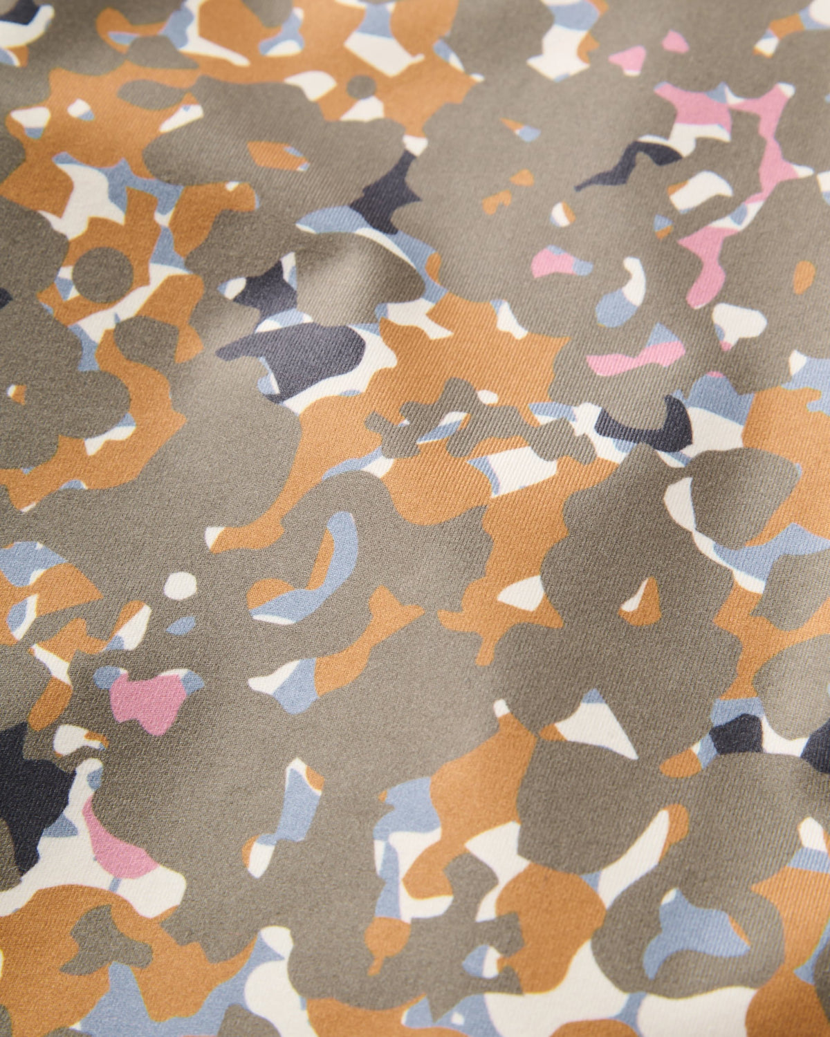 Amberfall Base Layer Top - Powder Camo Dusty Olive - Flatlay