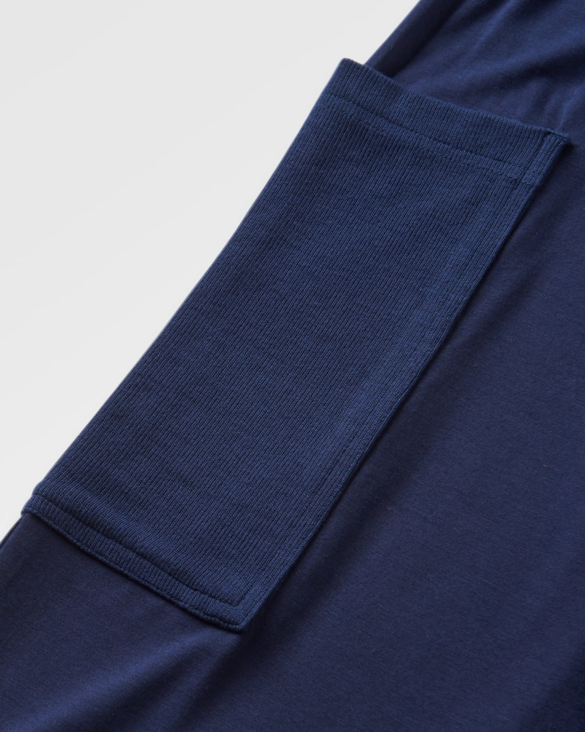 Day Dream Recycled Trouser - Rich Navy - Flatlay