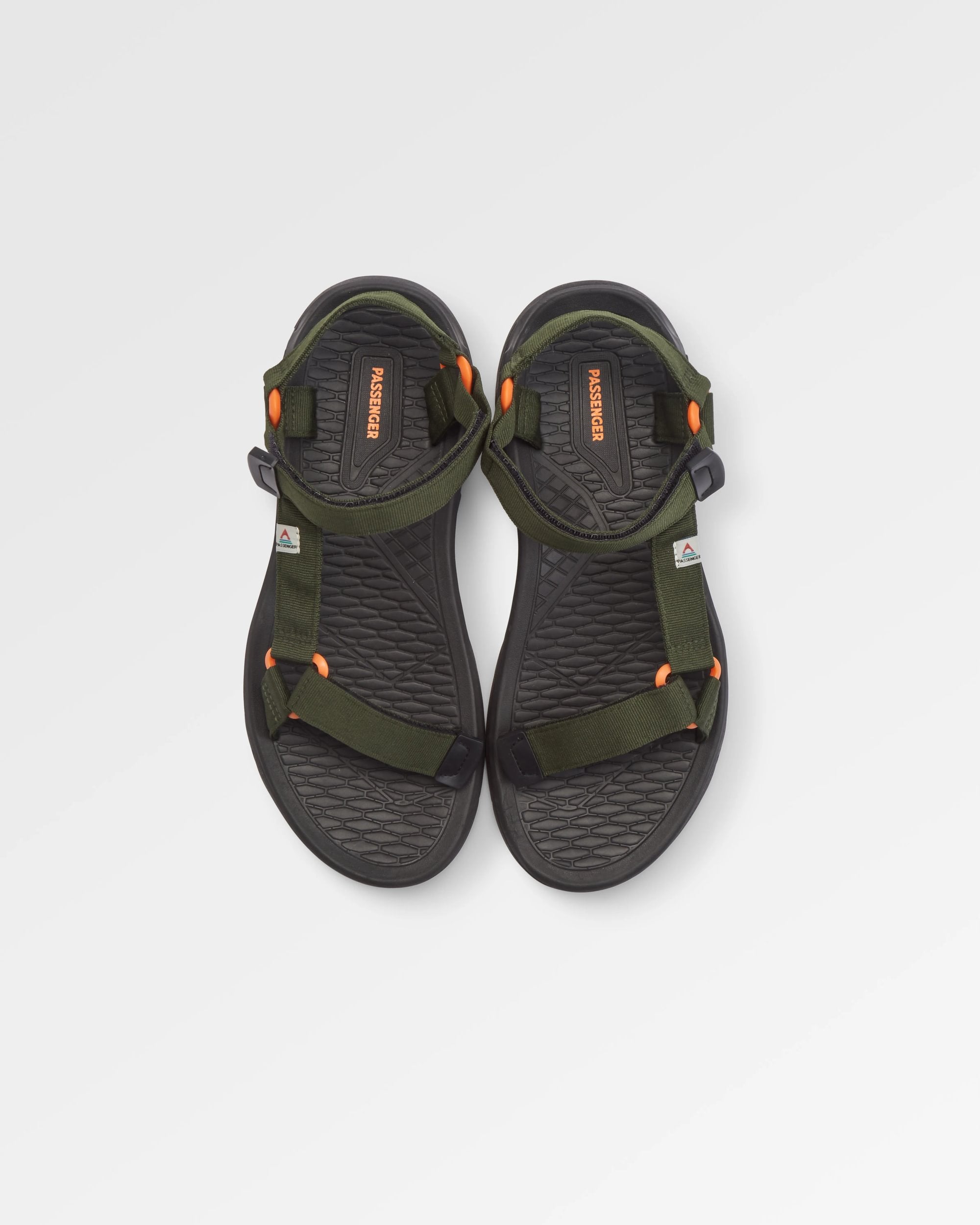 Monterey Roam Sandal - Khaki - Flatlay