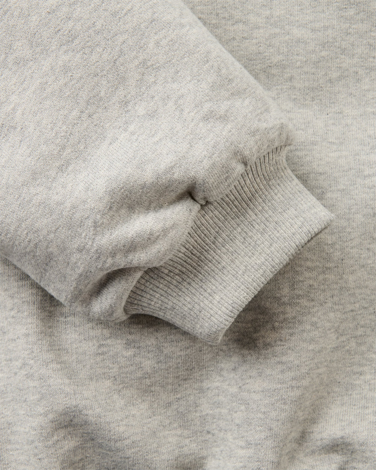 Slower Rhythms Women's Cotton Sweatshirt - Grey Marl - Flatlay