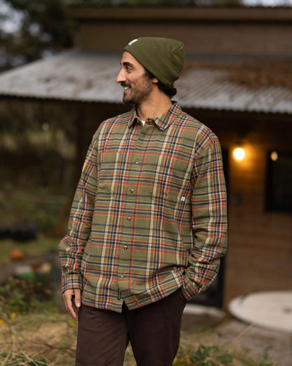 Backcountry Check Shirt - Khaki Check - Lifestyle