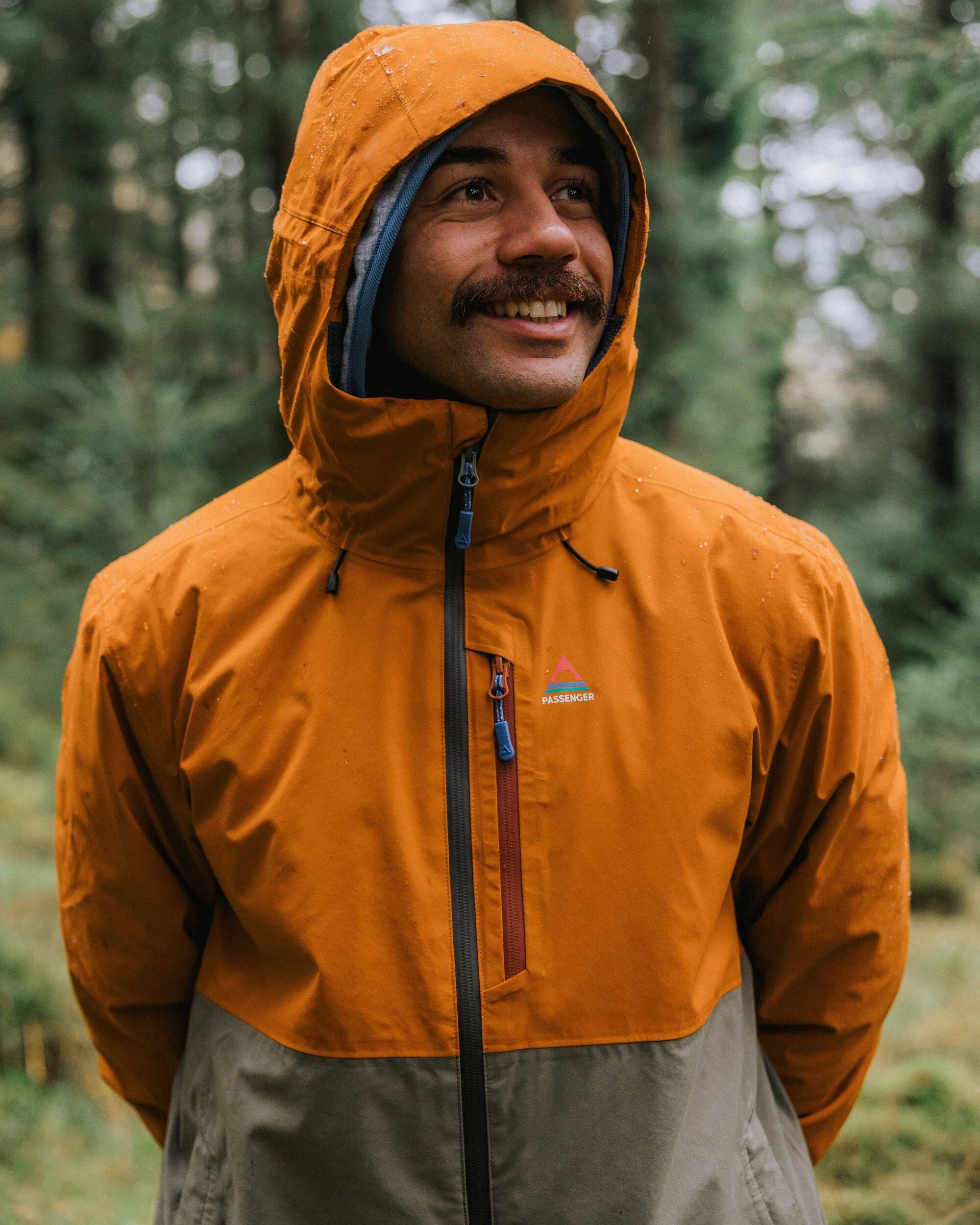 Eclipse Insulated Waterproof Jacket Retro Orange/Dusty Olive