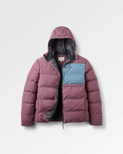 Oceanic Heavyweight Insulated Full Zip Jacket - Brambleberry - Flatlay