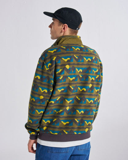 Take It Easy Polar Fleece - Views Dark Olive - Studio Model