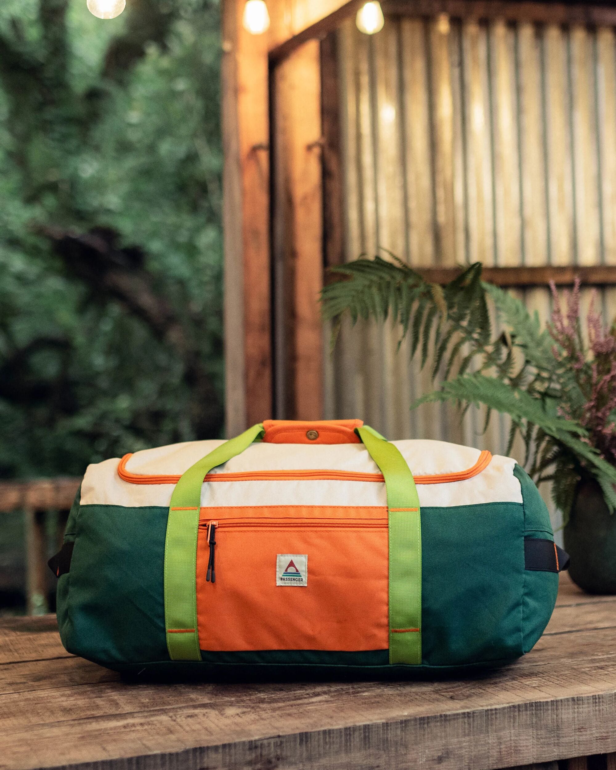 Boondocker Recycled 30L Duffel - Rain Forest Orange Multi - Lifestyle