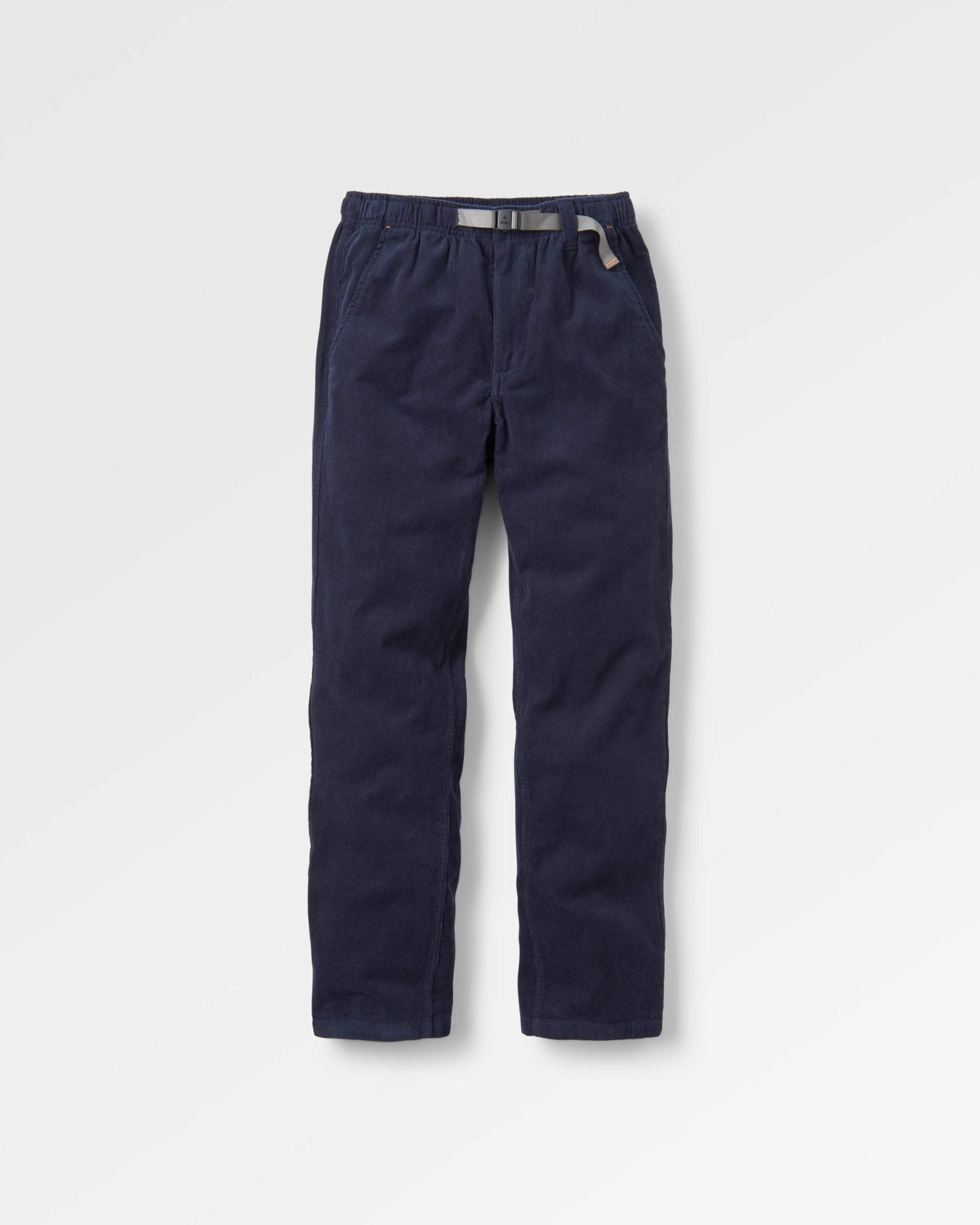 Adventurer Cord Trouser - Deep Navy - Flatlay