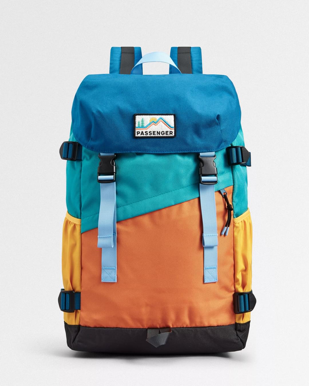 Boondocker Recycled 26L Backpack - Multi Colour - Flatlay