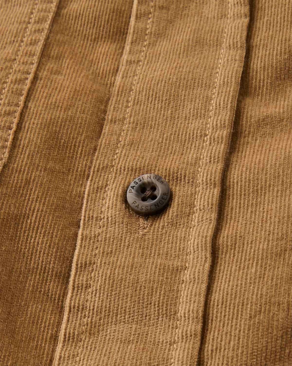 Backcountry Cord Light Shirt - Caramel - Flatlay