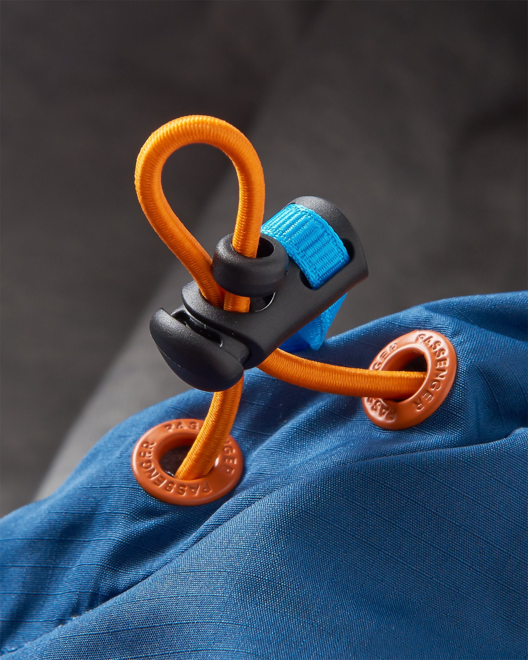 Maren 1/2 Zip Recycled Sherpa Fleece - Burnt Orange - Flatlay