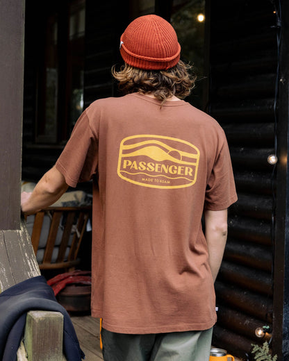 Rambler Recycled Cotton T-Shirt - Cappuccino - Lifestyle