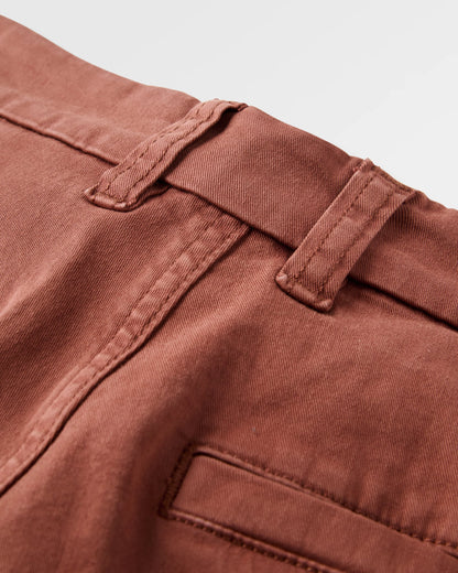 365 Trouser - Rust Brown - Flatlay