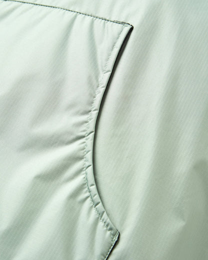 Escapism Recycled Sherpa Lined Changing Robe - Pistachio - Flatlay