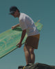 Cutback NetPlus® 17" Boardshort - Spruce Yellow/Toffee - Lifestyle