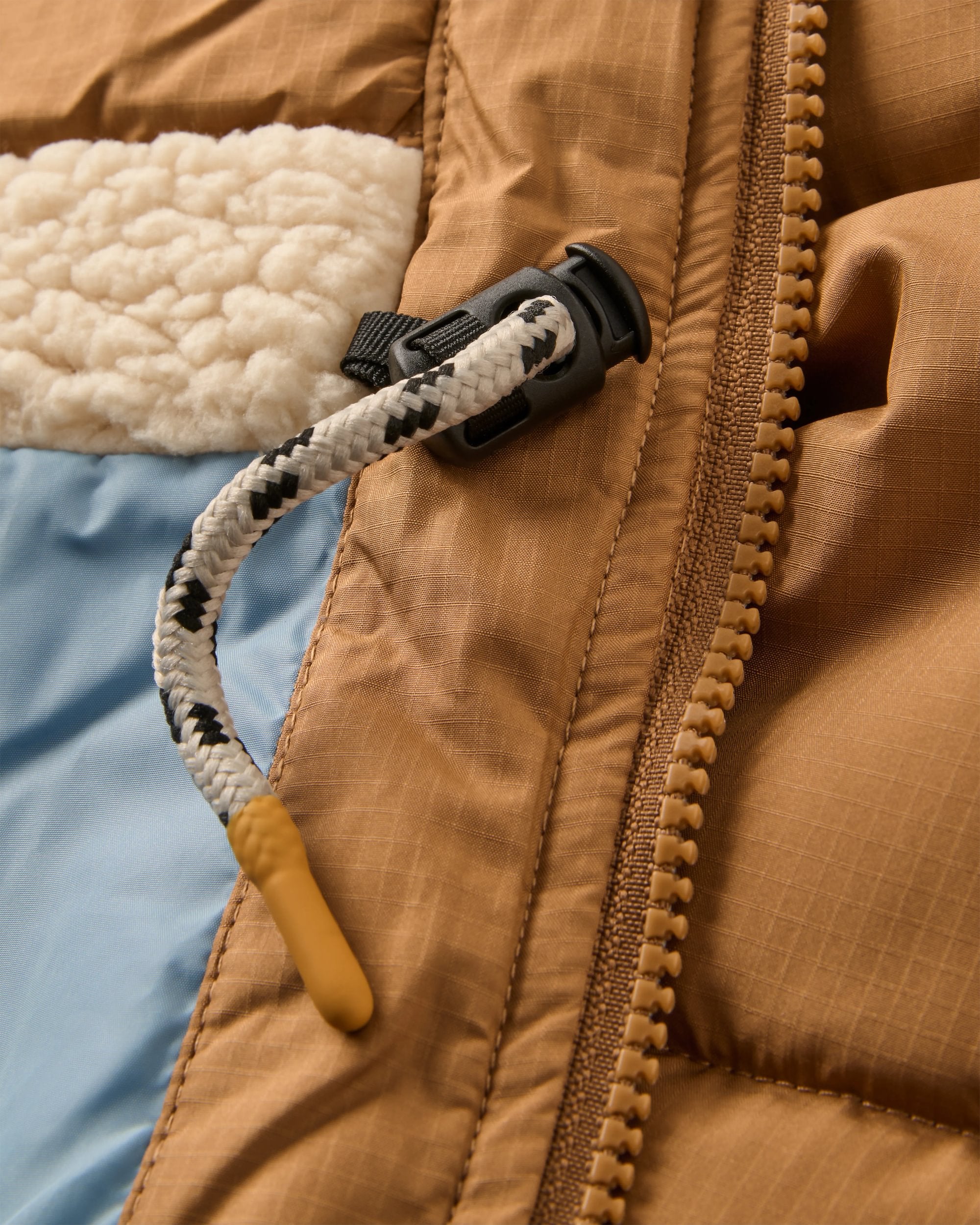 Kinsey Recycled Jacket - Toffee - Flatlay