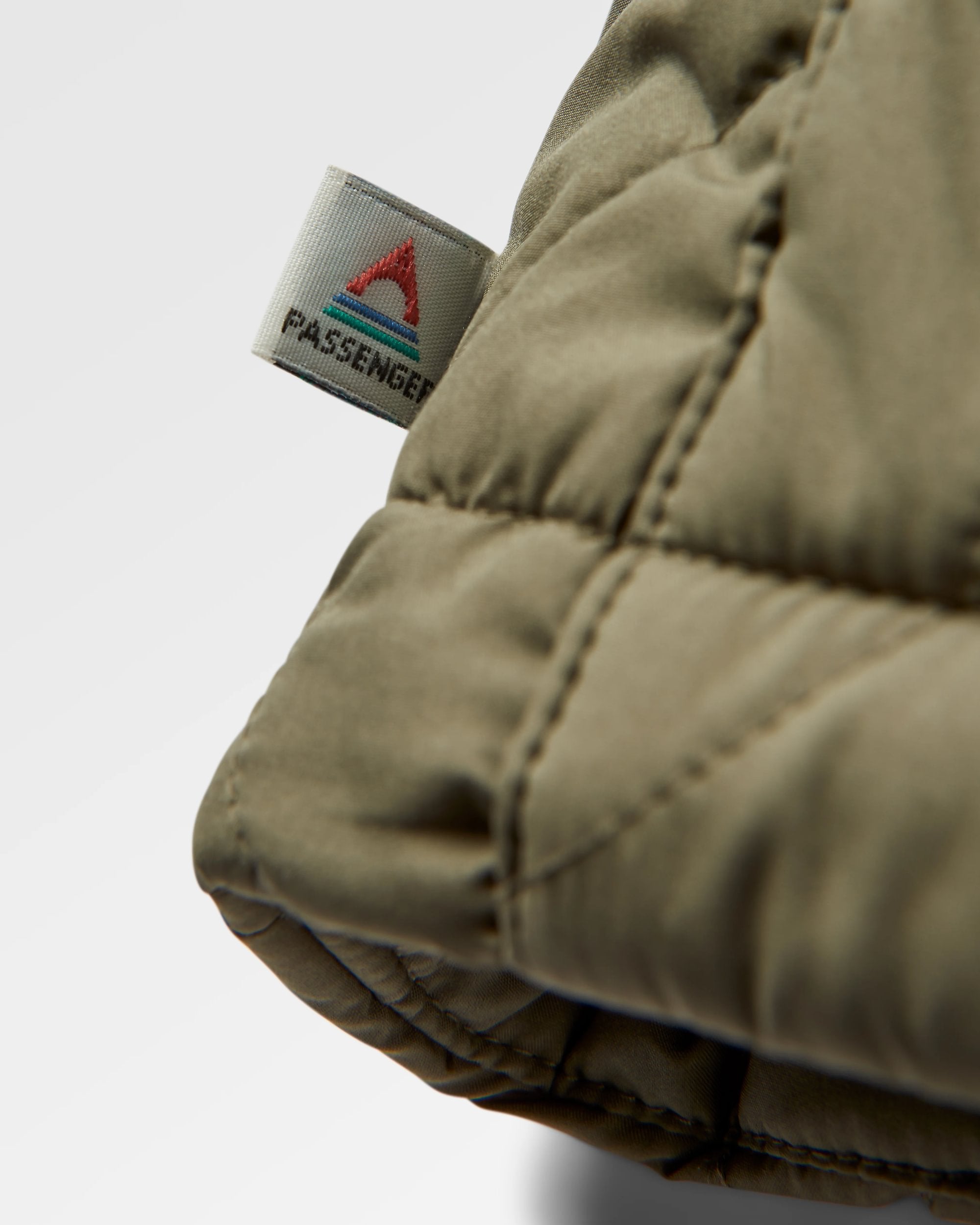 Hytte Recycled Fleece-lined Jacket - Dusty Olive - Flatlay