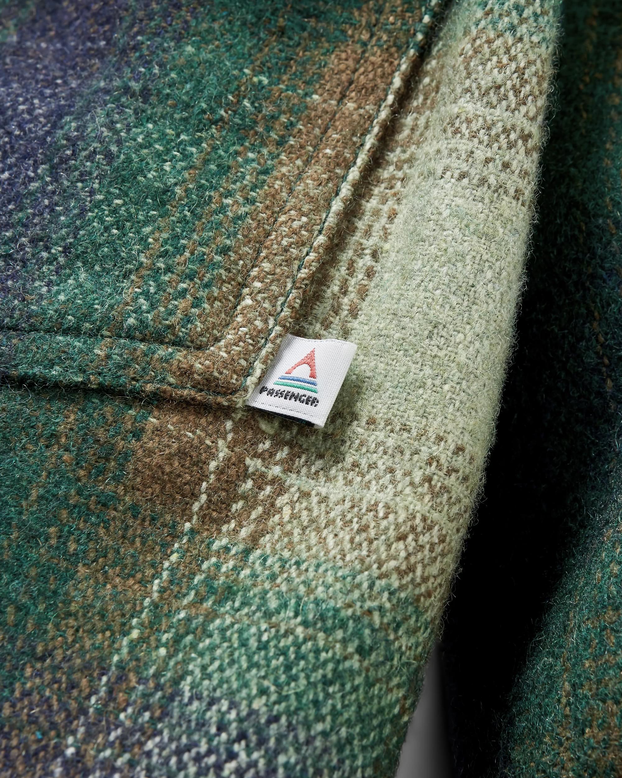 Barren Overshirt - Khaki - Flatlay