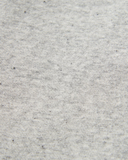 Roamer Recycled Cotton Raglan T-Shirt - Grey Marl - Flatlay