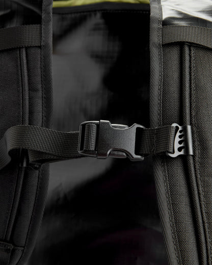 Roamer Recycled 80L Duffel Bag - Black - Flatlay