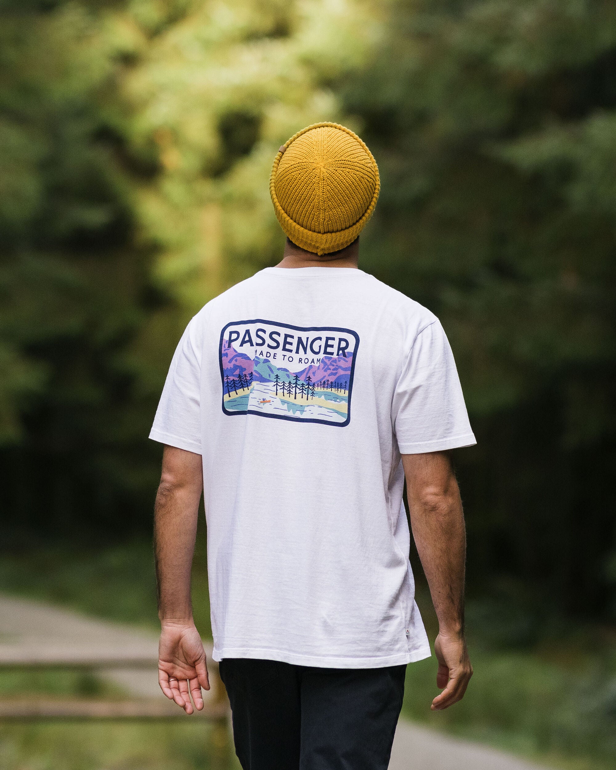 Love The Wild Recycled Cotton T-Shirt - White - Lifestyle - Male