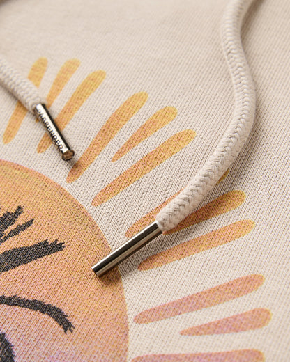 Shutter Recycled Cotton Hoodie - Birch - Flatlay