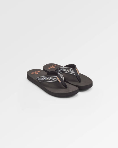 Malibu Flip Flop - Trail Monochrome - Flatlay