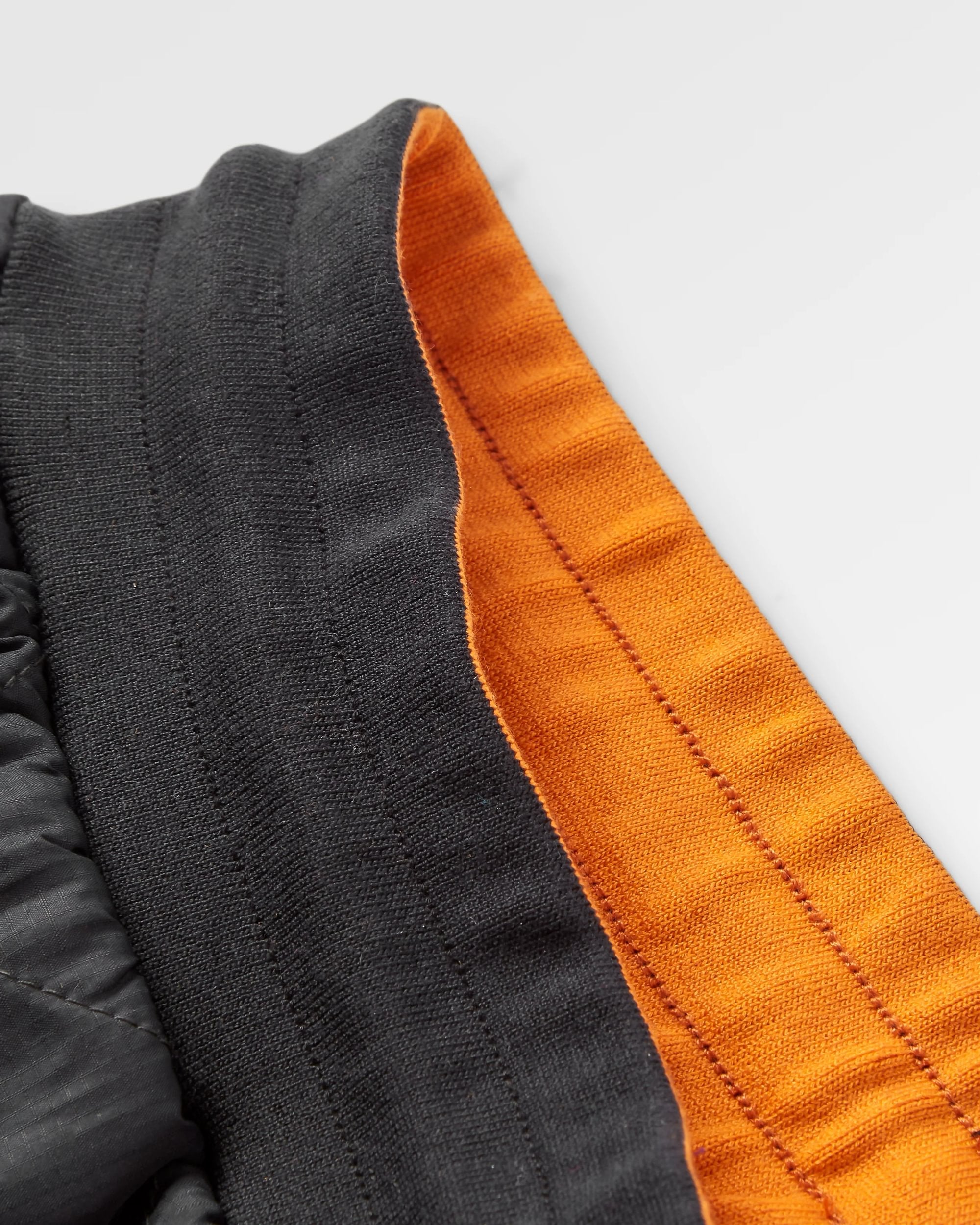 Timberline Recycled Quilted Jogger - Black - Flatlay