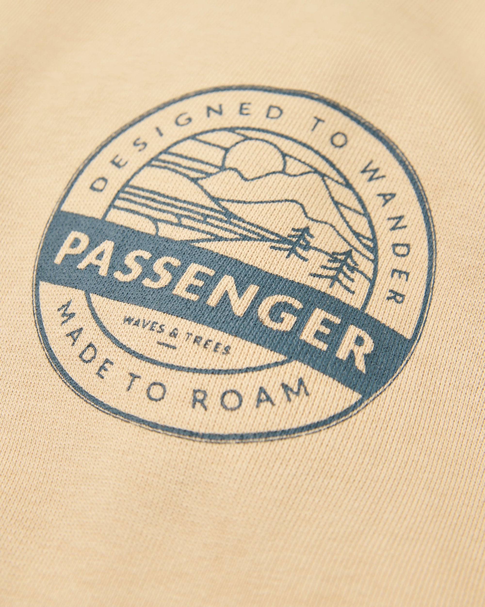 Odyssey Organic Cotton Sweatshirt - Stone - Flatlay