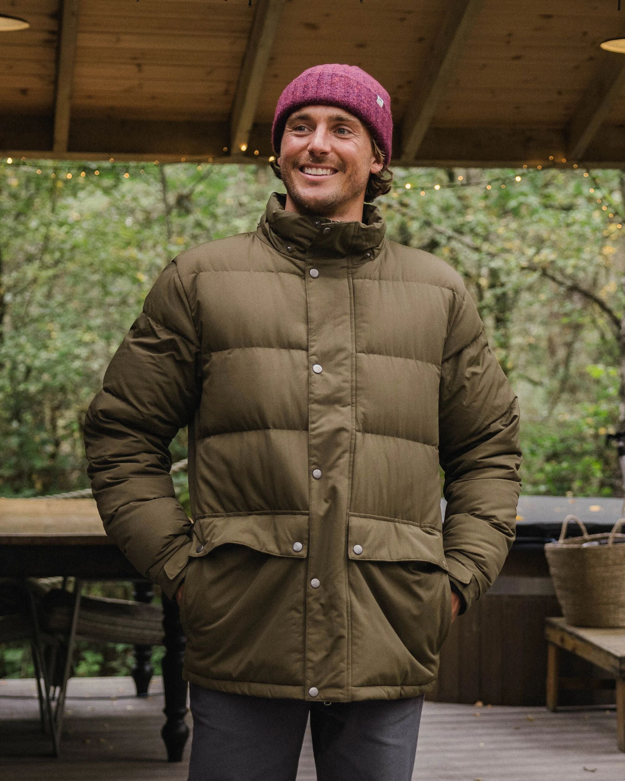 Grounded Down Jacket Dark Olive – Passenger