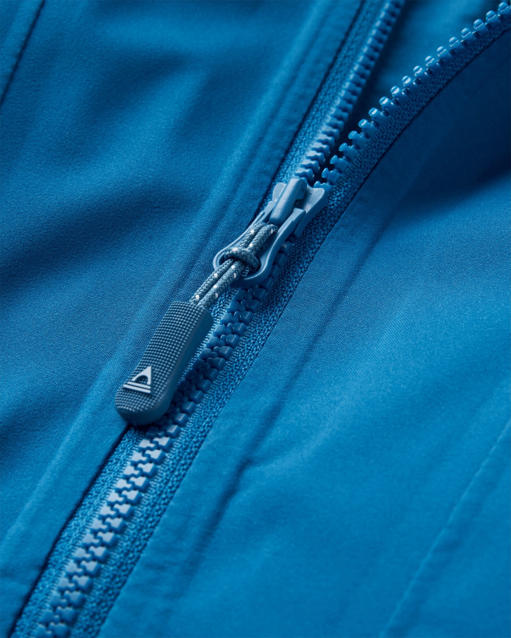 Diablo Recycled Waterproof Anorak - Azure Blue - Flatlay