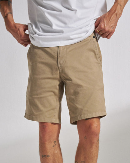 365 Cotton Short - Chinchilla Brown - Studio Model