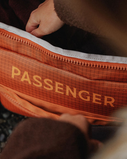 Roamer 60L Split Duffel Bag - Sunrise Orange - Lifestyle