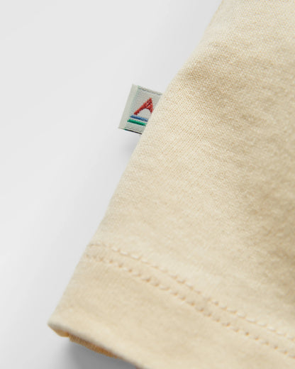 Beechey Recycled Cotton T-Shirt - Birch - Flatlay