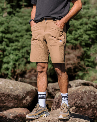 Ridescape Men's Active Short - Caramel Brown - Lifestyle
