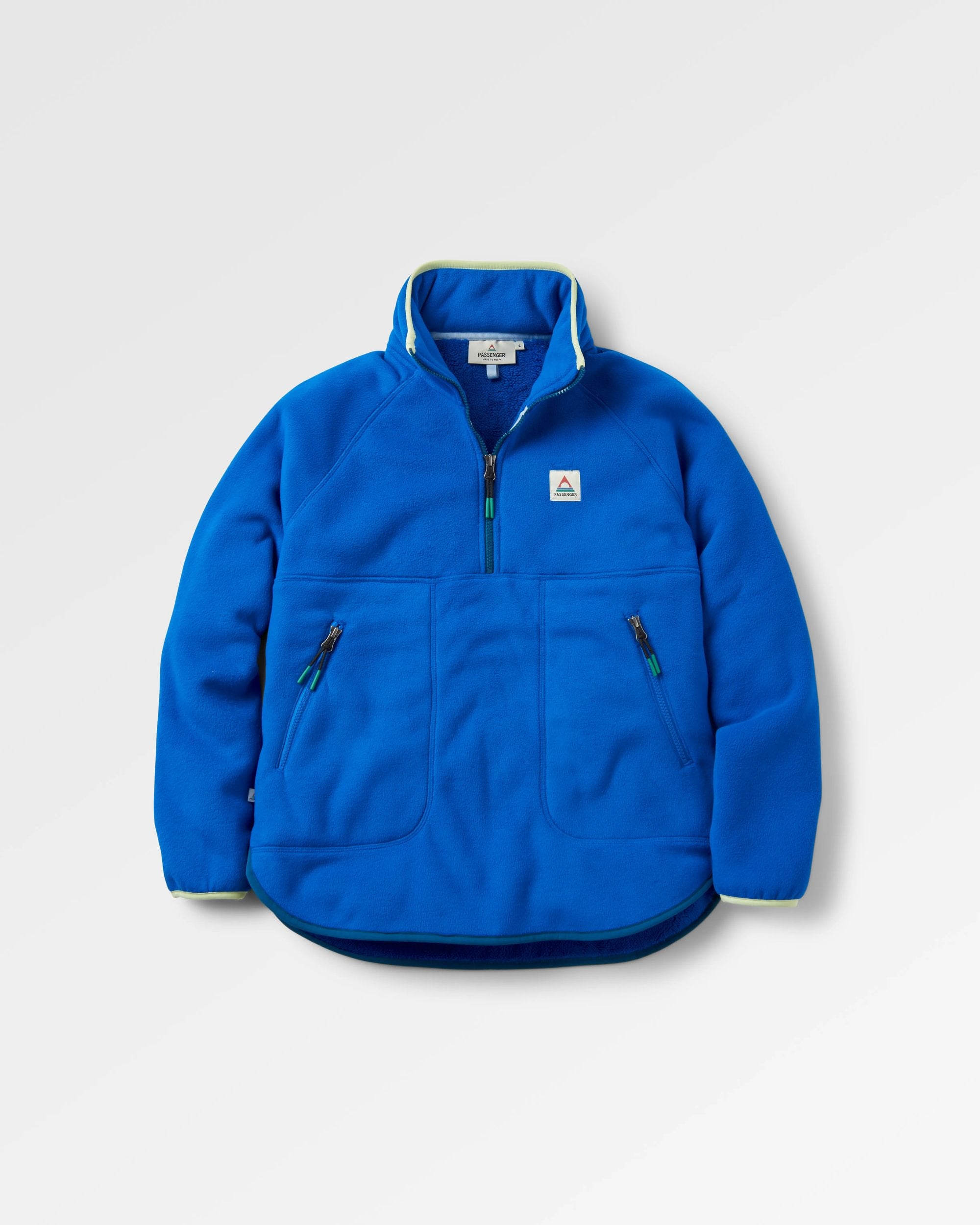 Folksy Sherpa Fleece Azure Blue – Passenger