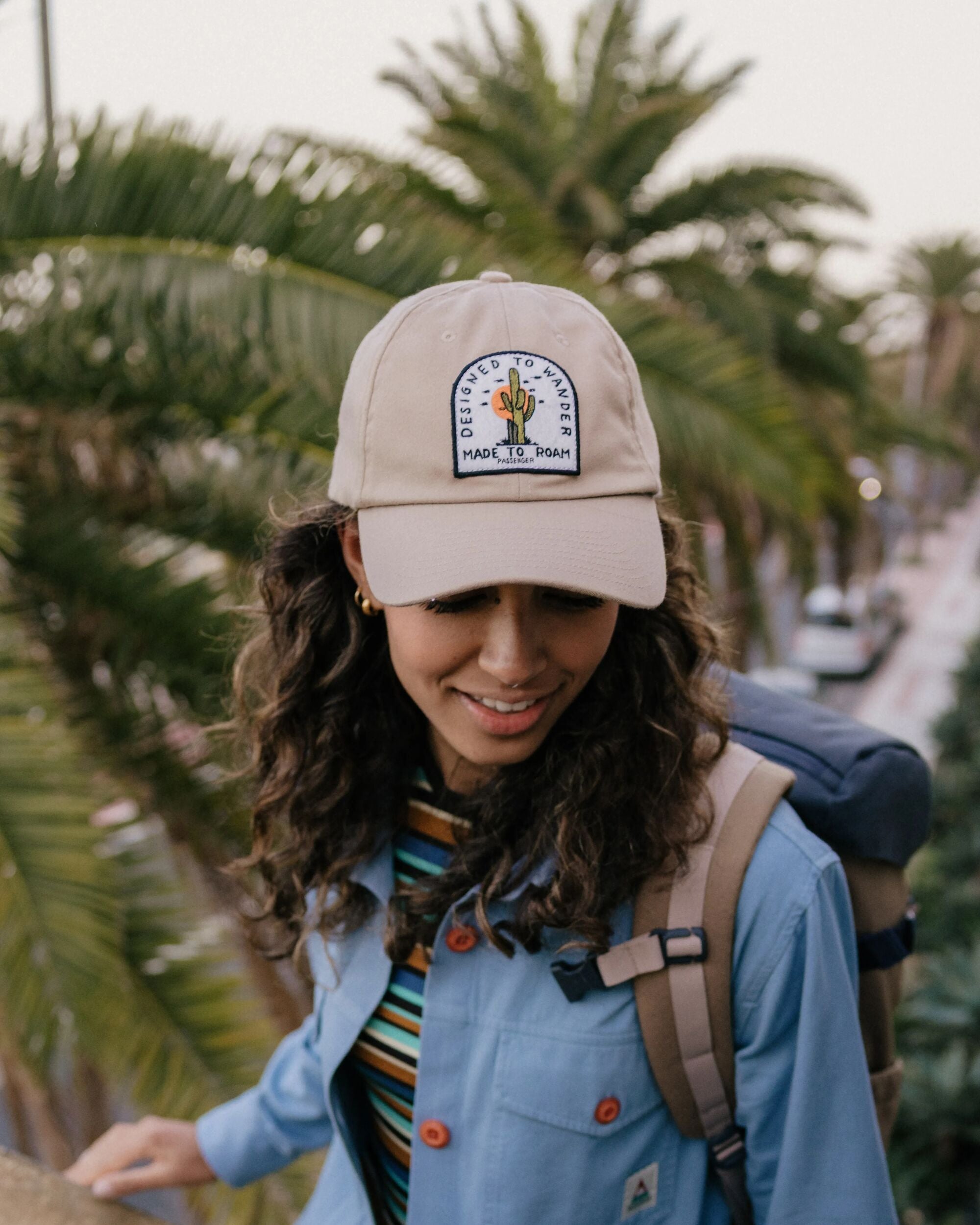 Oakash 6 Panel Cap Simply Taupe – Passenger