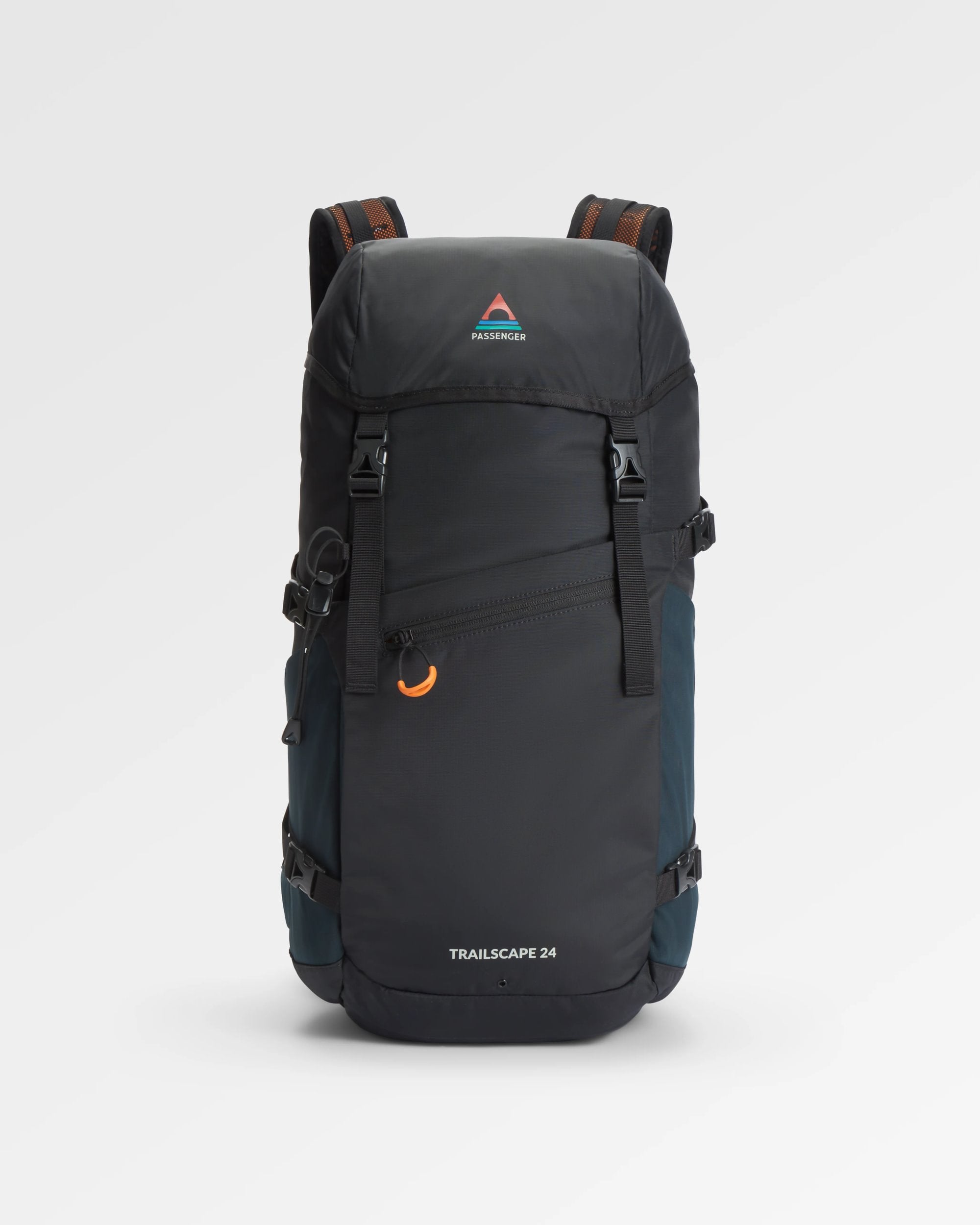 Trailscape Recycled 24L Backpack - Black - Flatlay