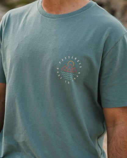 Escapism Recycled Cotton T-Shirt - Dark Forest - Lifestyle