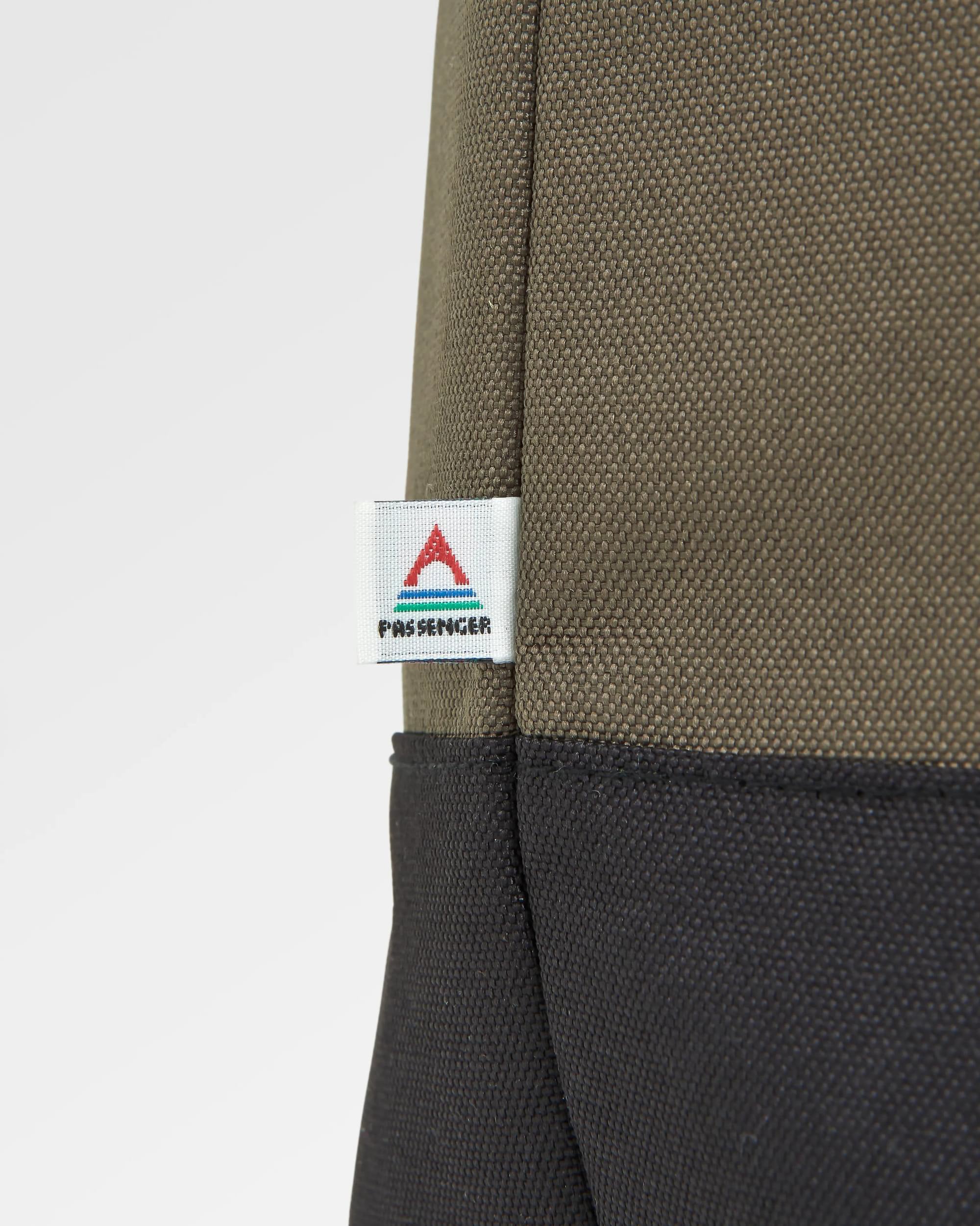 Tote Recycled Cooler Bag - Khaki Multi - Flatlay