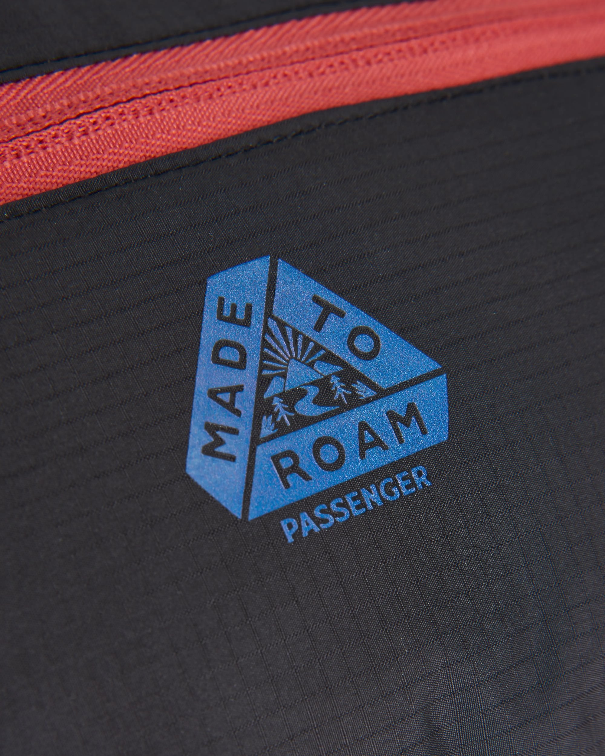 Trail Light Recycled Packable Hip Pack - Black - Flatlay