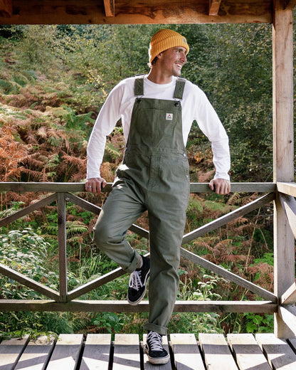 Vantage Organic Cotton Dungaree - Khaki - Lifestyle