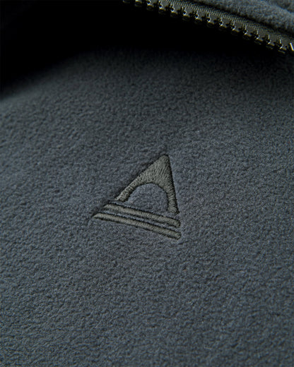 Ayla Micro Polartec® Fleece - Black - Flatlay