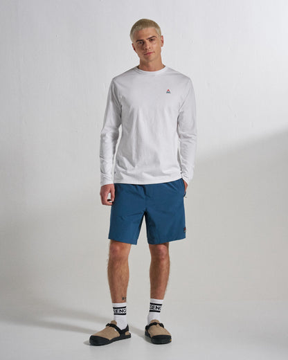 Traveller All Purpose Short - Dark Denim - Studio Model