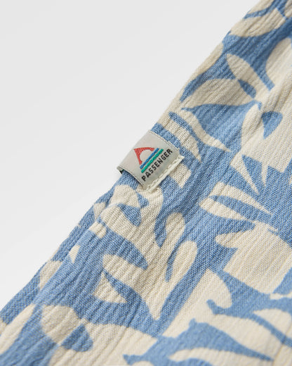 Thimbleberry Jumpsuit - Mountain Foliage Faded Denim - Flatlay