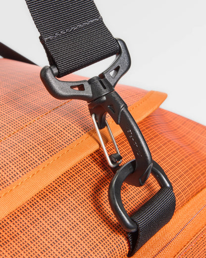 Roamer 60L Split Duffel Bag - Sunrise Orange - Flatlay