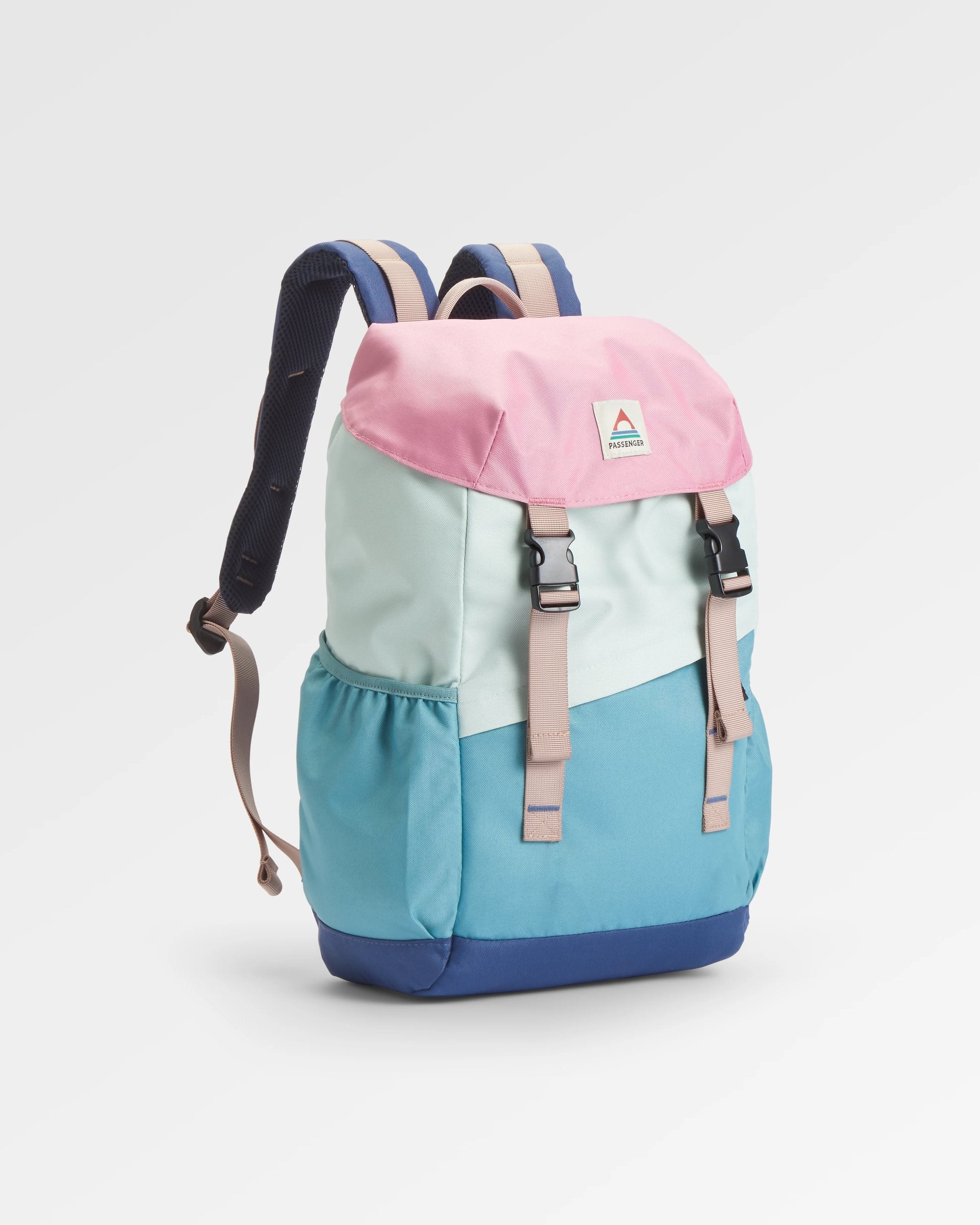 Boondocker Recycled 18L Backpack - Pink Haze Multi - Flatlay