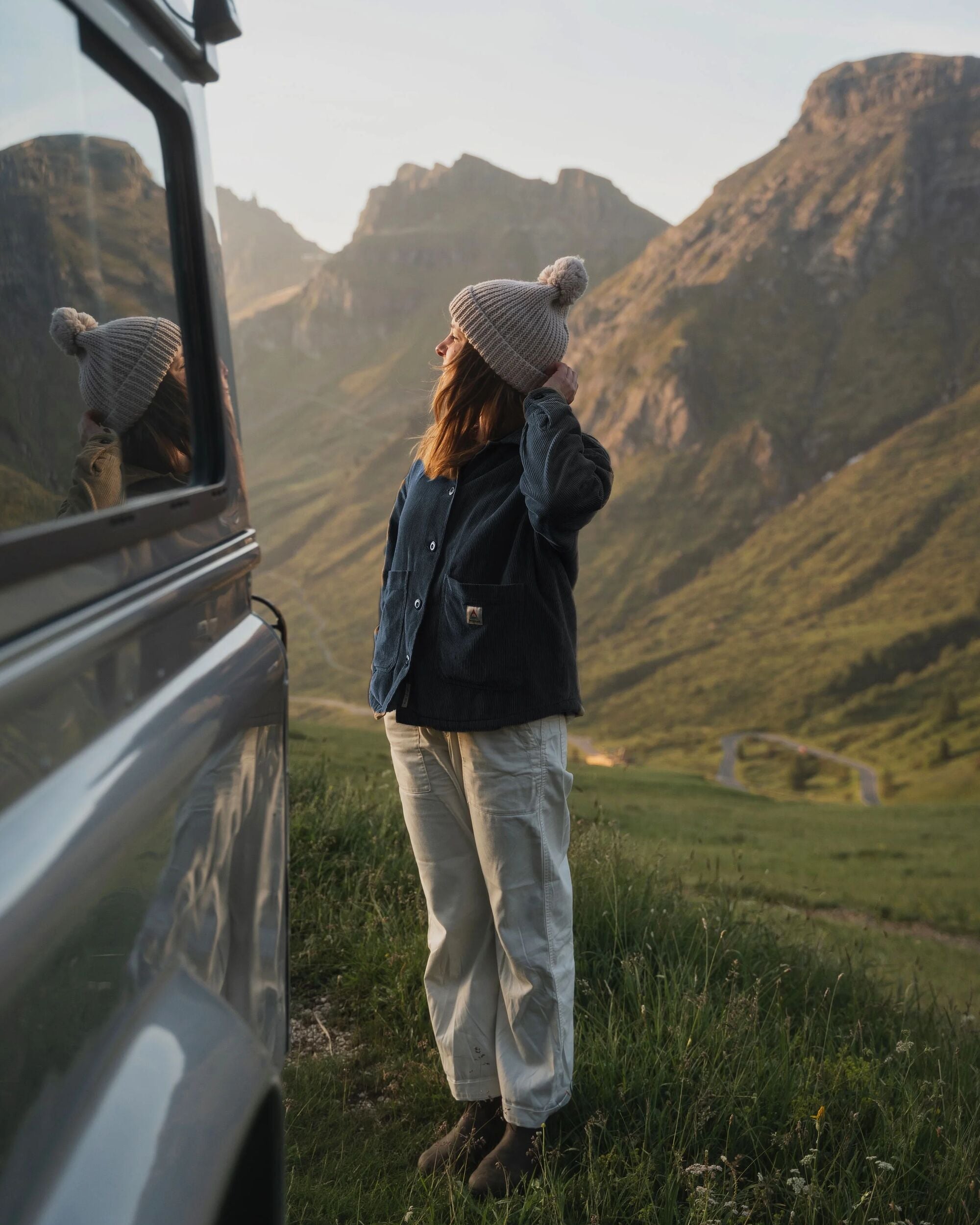 Flint Corduroy Overshirt - Deep Navy - IGC