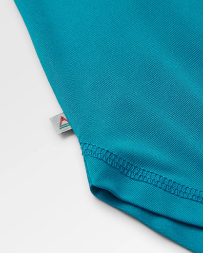 Twist Recycled Active Vest - Blue Pool - Flatlay