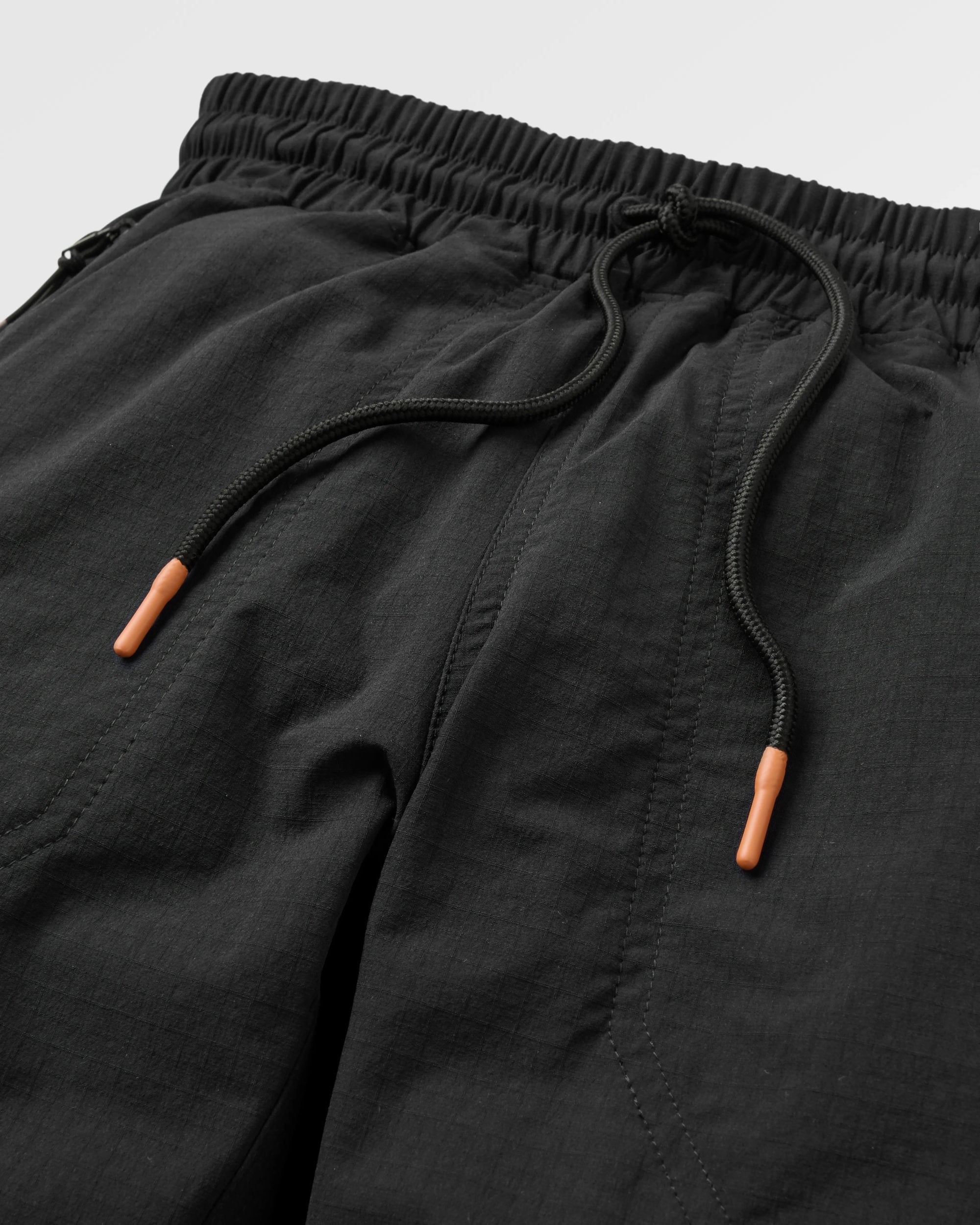 Sandstone Recycled Active Trail Jogger - Black - Flatlay